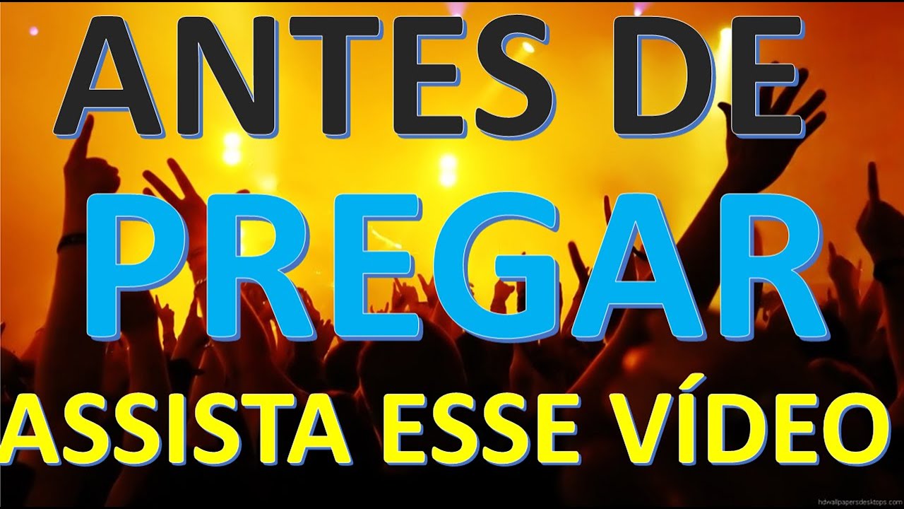 Técnicas imprescindíveis para pregar. Veja esse vídeo antes de você pregar.