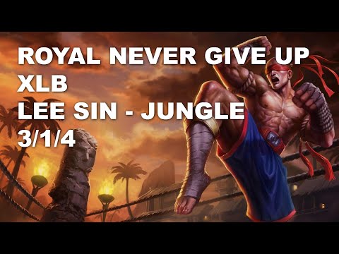 Royal Never Give Up XLB Jungle Lee Sin vs Trundle - KR Challenger Patch 10.9