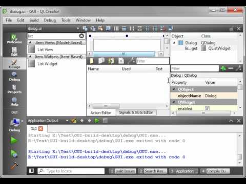 C++ Qt 20 - QListWidget