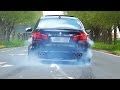BMW M5 F10 Sound V8 Biturbo Acceleration Tire ...