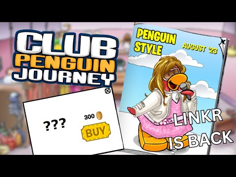 🎉LINKR IS BACK!🎉 August 2023 Penguin style secrets - Club penguin Journey
