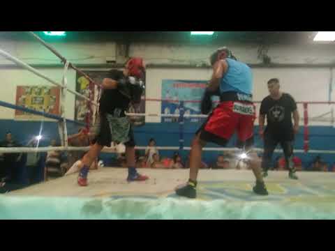 Brian Castaño vs. Luis Veron.-Boxeo/Exhibición- Domingo 6 de Mayo 2018."La Hiena Competición"(1)