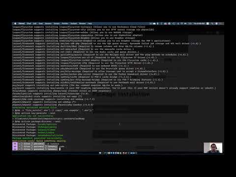 Laravel SaaS Application using multi-tenant package 01
