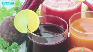 Характеристики Соковыжималка Scarlett SC-JE50S40, шнековая, серебристый ...