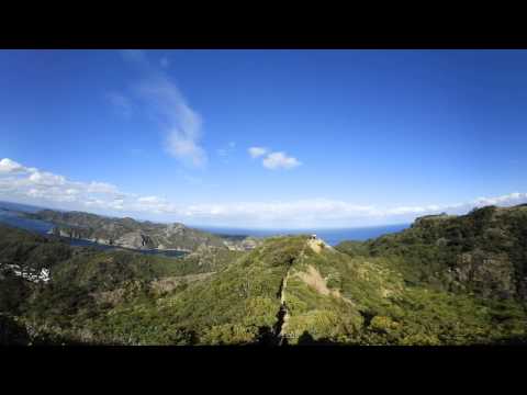 【360度動画】旭山山頂からの眺め　小笠原諸島