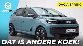 Zo, dat is andere koek! Dacia Spring maakt een flinke SPRONG vooruit! - AutoRAI TV