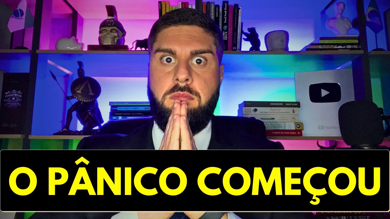 A BOLHA ESTOUROU! O CRASH DA BOLSA AMERICANA VAI DETONAR O SEU DINHEIRO?