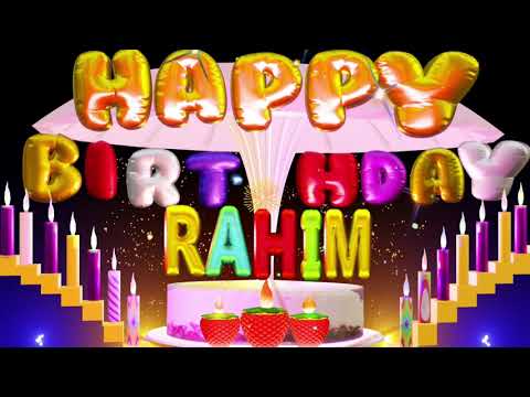 Rahim Happy Birthday Song | Happy Birthday To You #rahim #happy #birthday #toyou #love