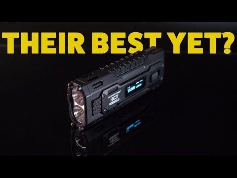 Nitecore EDC 37: TOO POWERFUL for its own good? Review & Beam Test!