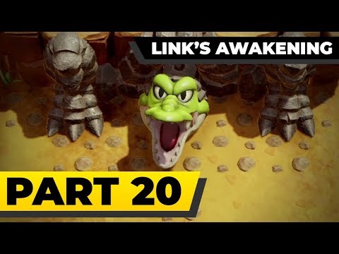 LINK'S AWAKENING SWITCH - 100% Walkthrough Part 20 - West Tal Tal and Turtle Rock [No-Commentary]