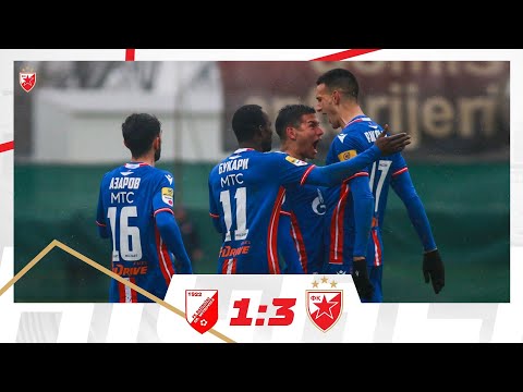 Radnički SM - Crvena zvezda 1:3, highlights
