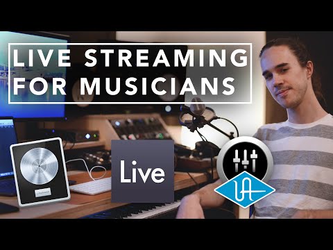 How to Live Stream DAW - Logic Pro X | Ableton | UAD & OBS