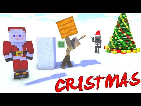Monster School : Happy New Year | Gifts from HEROBRINE | CHRISTMAS Challenge - Minecraft Animation