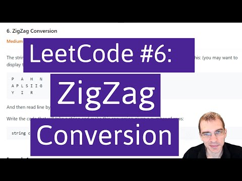 Python Programming Practice: LeetCode #6 -- ZigZag Conversion
