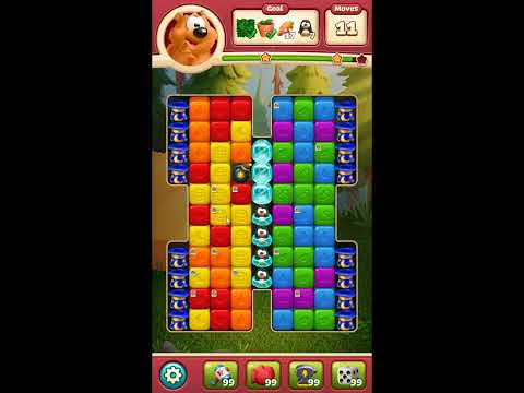 Toon Blast Level 7793 - NO BOOSTERS 🐻🐺🐱 | SKILLGAMING ✔️