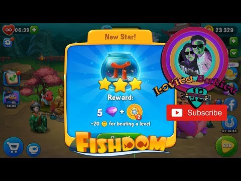 Fishdom - Level 826 - 830 - Gameplay