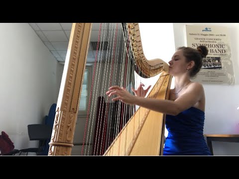Saint-Saёns - Fantaisie for Solo Harp Op.95 (Anastasiia Volkomorova)
