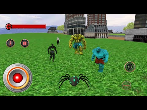 Multi Spider Heroes Rescue Fight against Monster Hero,Thing Hero,Bat Hero & White Spider - GamePlay