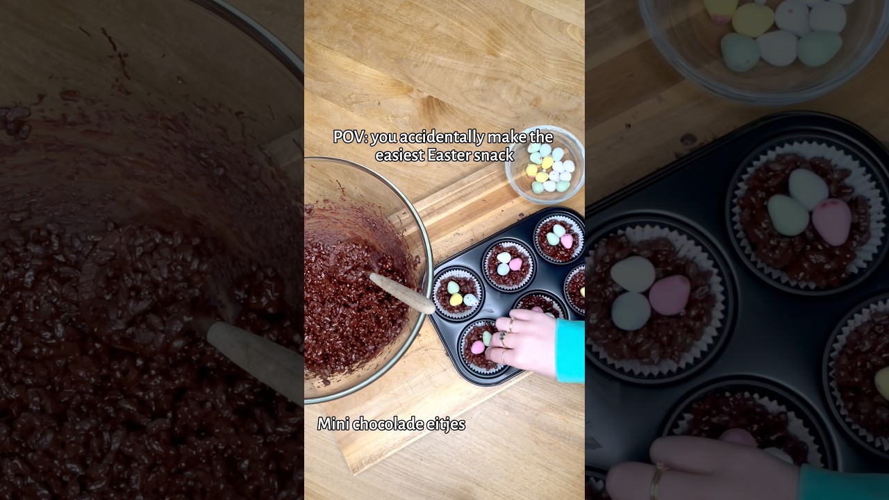 Recept Chocolade Paasnestjes