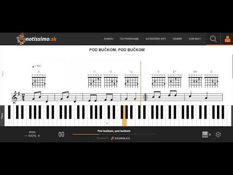 Pod bučkom, pod bučkom  | Notissimo.sk
