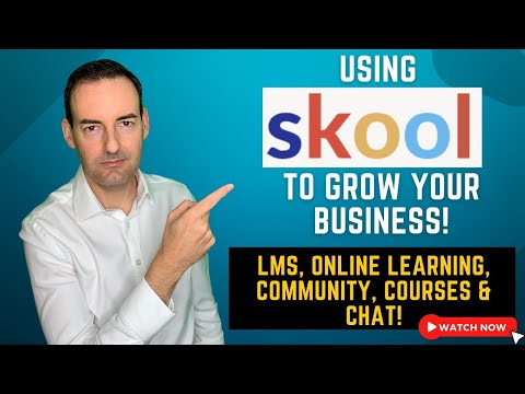 , title : 'Using Skool by Sam Ovens for courses, training, community, learning management system and chat!'