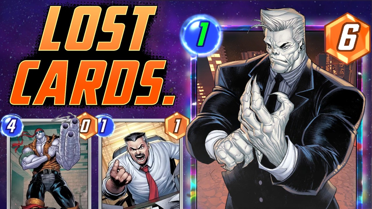 FORGOTTEN CARDS. The mystery of Marvel Snap's lost cards.