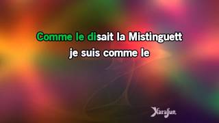 Karaoké Comme disait Mistinguett - Dalida *