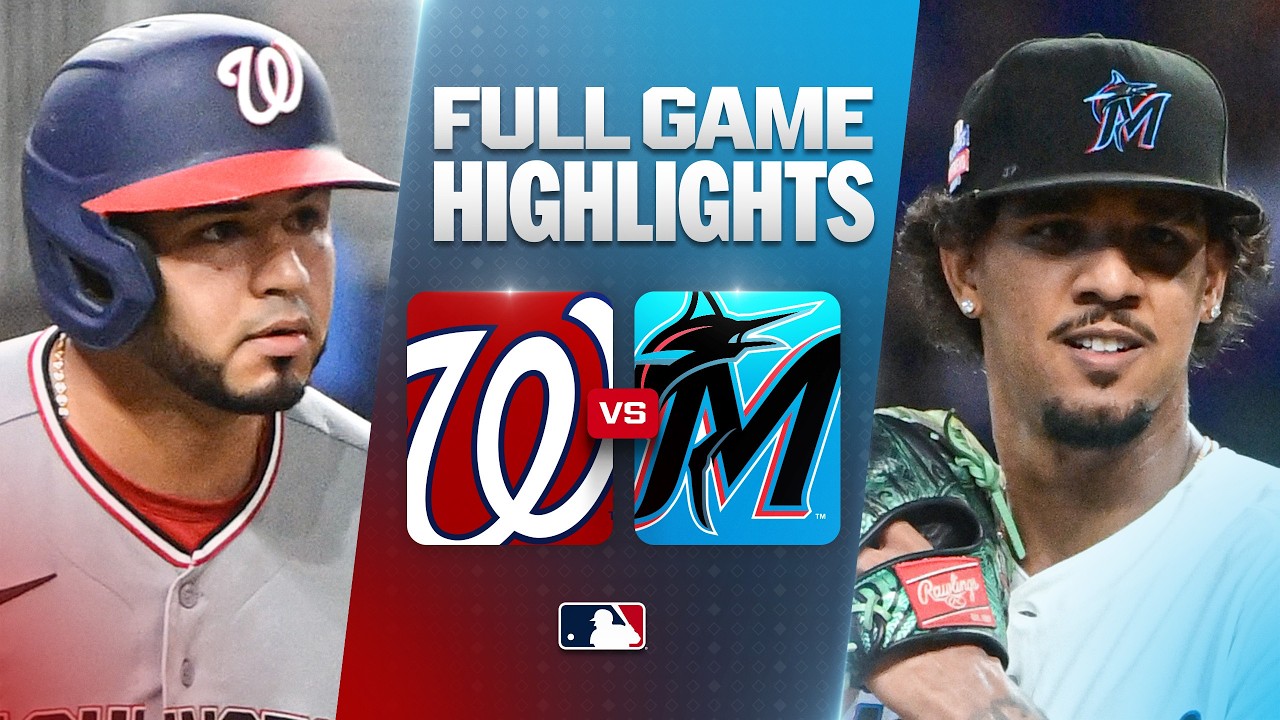 NATIONALS vs. MARLINS: Official Full Game Highlights (August 22) | 2026 MLB Season