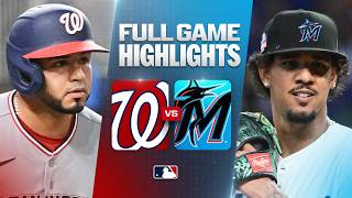 NATIONALS vs. MARLINS: Official Full Game Highlights (August 22) | 2026 MLB Season