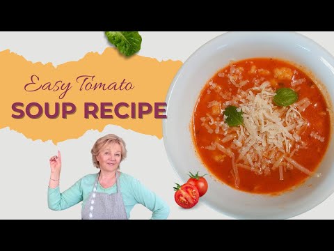 Easy Velvety Tomato Soup Recipe at Home