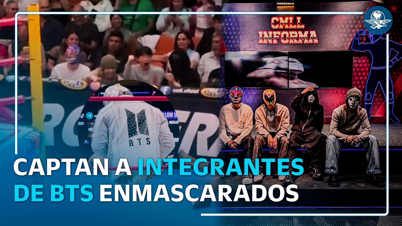 BTS sorprende en función de lucha libre en CDMX