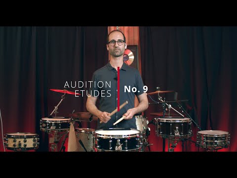 Snare Etude No. 9 from Audition Etudes by Garwood Whaley (2021 Arkansas Middle School Etude)