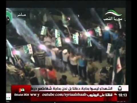 برنامج من الميدان تقديم محمود علاونة على قناة سوريا الشعب