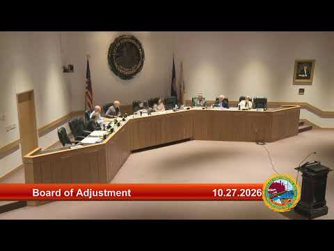 10.27.2026 Board of Adjustment
