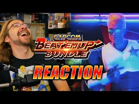 MAX REACTS: Cpt. Commando Is REAL - Capcom Beat 'Em Up Launch Trailer
