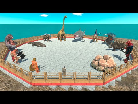 Battle Royale of All Factions - Animal Revolt Battle Simulator