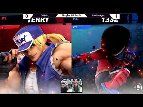 Smash Ultimate - DAMN (Ryu) vs. FireThePyro (Mii Brawler) - DE16 Singles Winners Semis