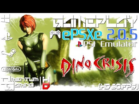 Dino Crisis - ePSXe 2.0.5 | PS1 Emulator Gameplay | HD.1080p 60ᶠᵖˢ