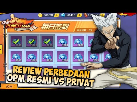 REVIEW ONE PUNCH MAN: THE STRONGEST PRIVAT SERVER CHINA