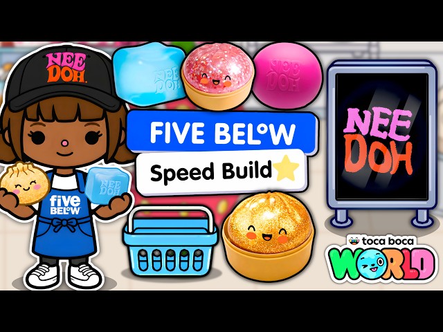 I BUILT A NEEDOH STORE in Toca Life World! *FIVE BELOW*⭐ (Toca Boca) SDDEFAULT Thumbnail