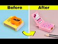 DIY Hello Kitty Sharpener Box Like Phone With Matchbox How To Make Sharpener Box With Matchbox