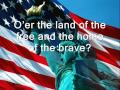 USA National Anthem with lyrics (by Jaimina ...