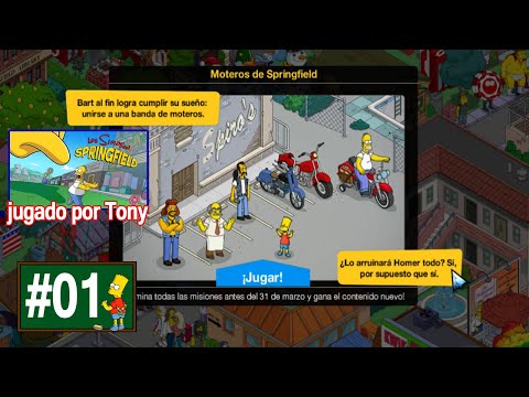 Los Simpson Springfield "Moteros'21: Capítulo 1 - Los Moteros de Springfield" por Tony