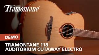 Lâg T118ACE-BLK Tramontane Auditorium Cutaway Électro Black - Video