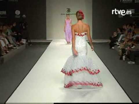 Desfile de Elio Berhanyer en Cibeles 2008