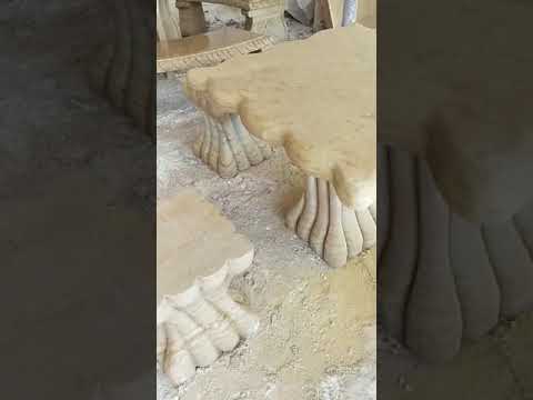 Sand Stone Table Set