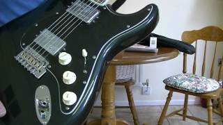 Video thumbnail for Fender Stratocaster  Classic Player HH Unboxing by bennievee