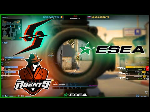 GameAgents vs Save's | ESEA Season 37 - EU - CSGO Main - HiGHLiGHTS | CSGO