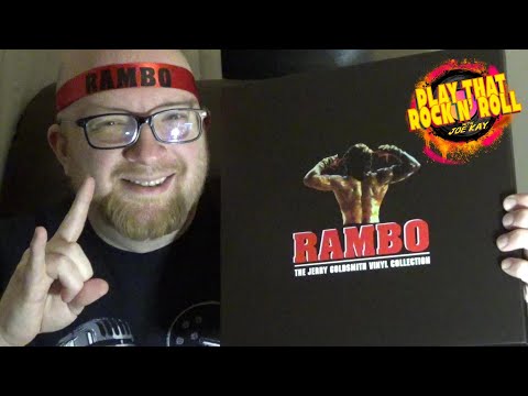 Unboxing the "RAMBO: The Jerry Goldsmith Vinyl Collection" soundtrack boxset