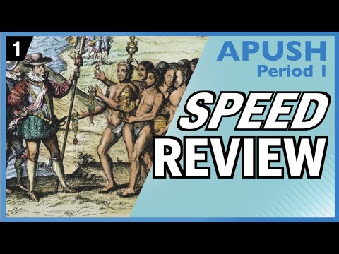 APUSH Period 1 Speed Review